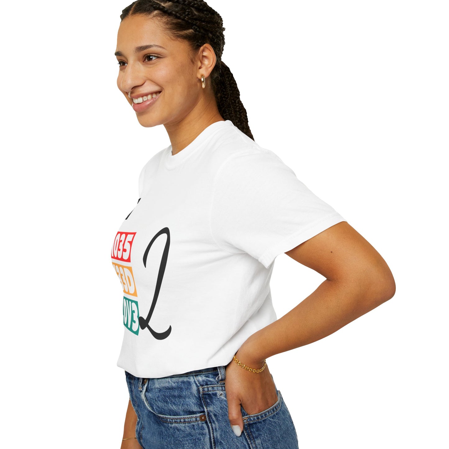 Unisex Love Vibes Tee - "HO35 N33D LOV3 2"