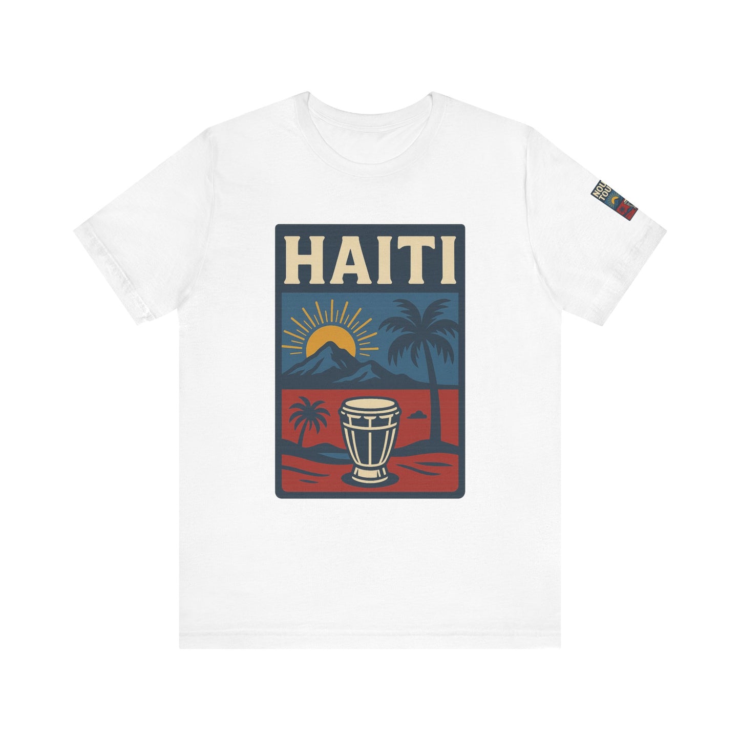 Haiti Sunset Vibe Unisex Tee - Perfect for Summer Adventures