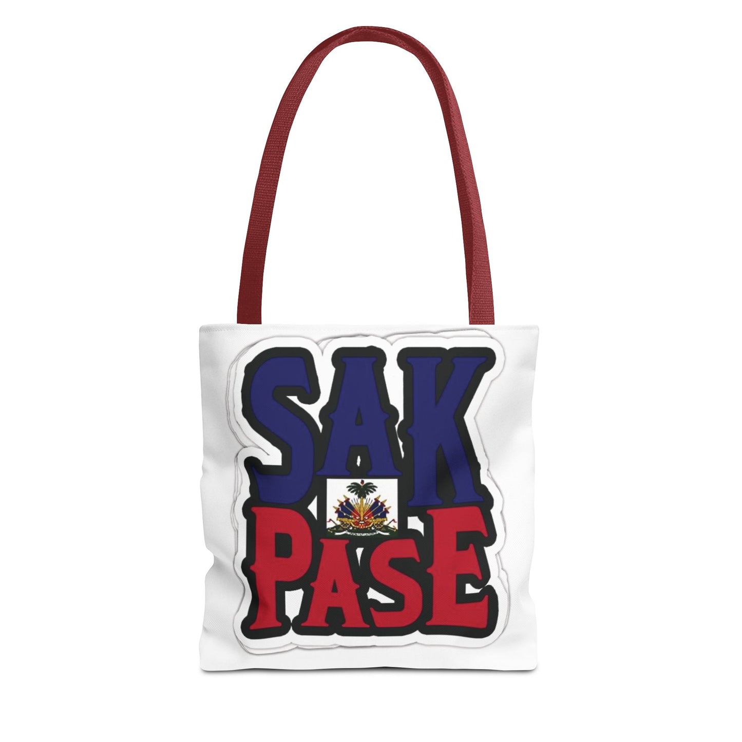 ‘Sak Pase’ Haiti Pride Tote Bag - Stylish & Functional for Daily Use