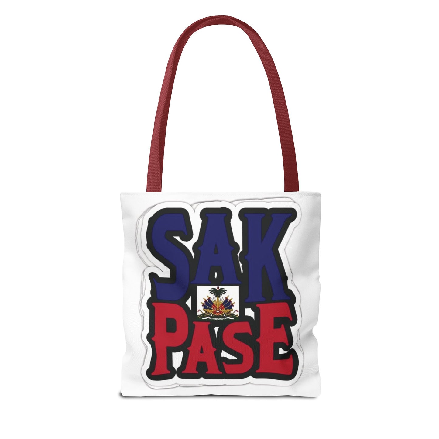 ‘Sak Pase’ Haiti Pride Tote Bag - Stylish & Functional for Daily Use