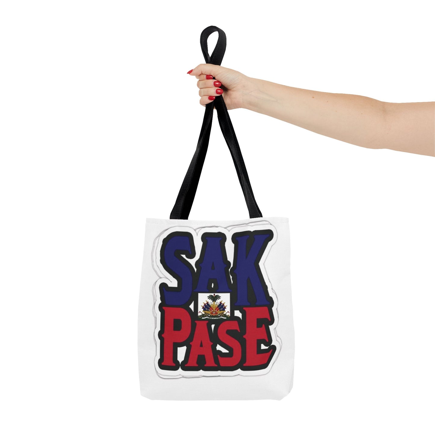 ‘Sak Pase’ Haiti Pride Tote Bag - Stylish & Functional for Daily Use