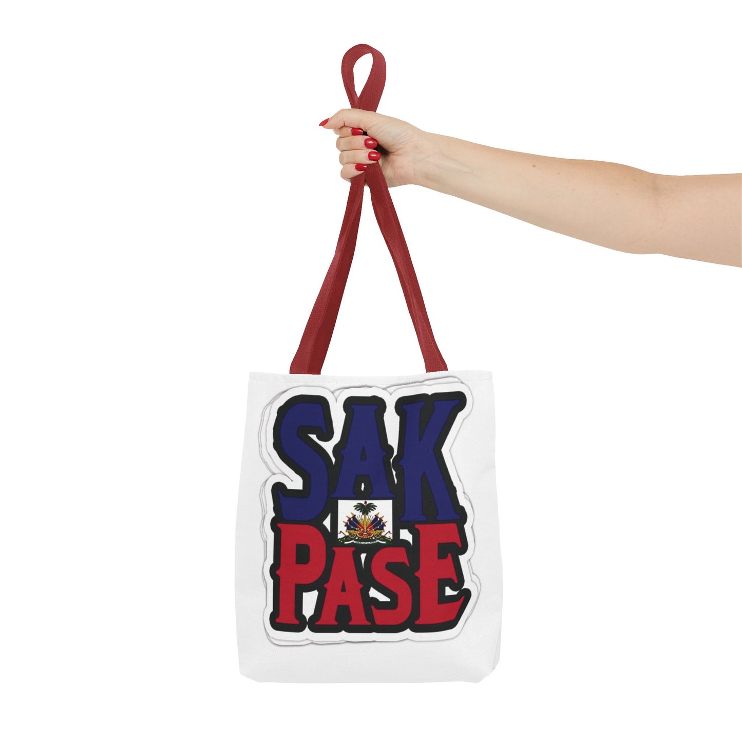 ‘Sak Pase’ Haiti Pride Tote Bag - Stylish & Functional for Daily Use
