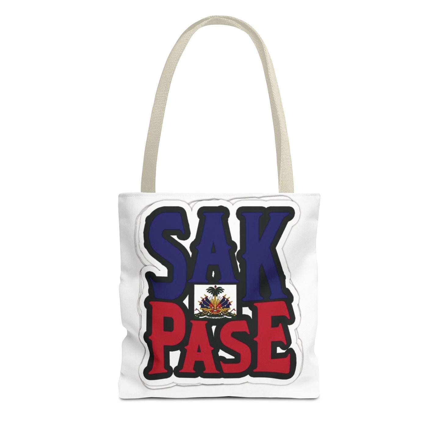 ‘Sak Pase’ Haiti Pride Tote Bag - Stylish & Functional for Daily Use