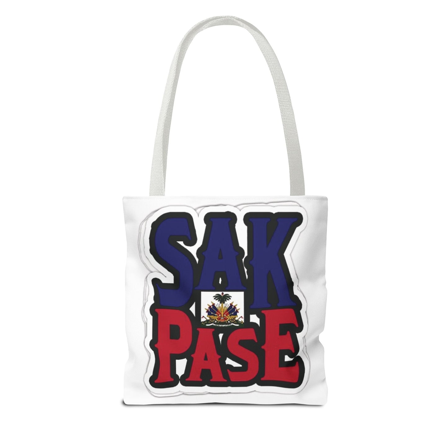 ‘Sak Pase’ Haiti Pride Tote Bag - Stylish & Functional for Daily Use