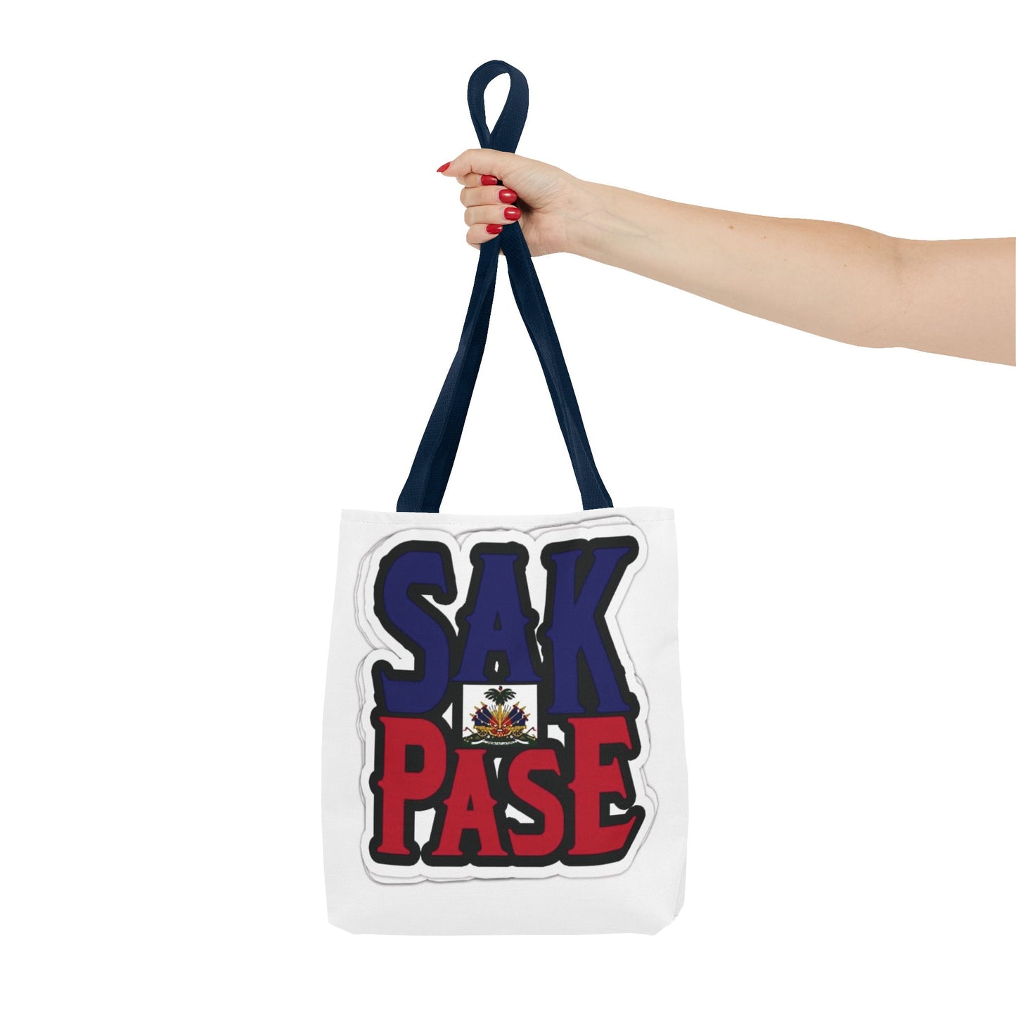 ‘Sak Pase’ Haiti Pride Tote Bag - Stylish & Functional for Daily Use