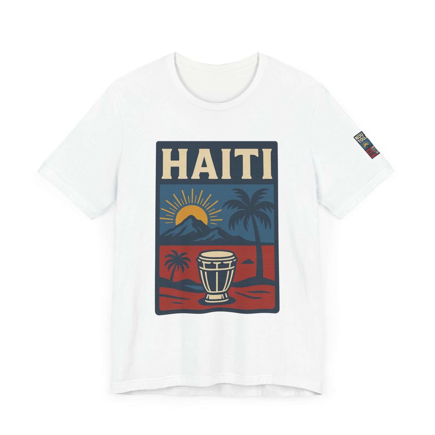Haiti Sunset Vibe Unisex Tee - Perfect for Summer Adventures