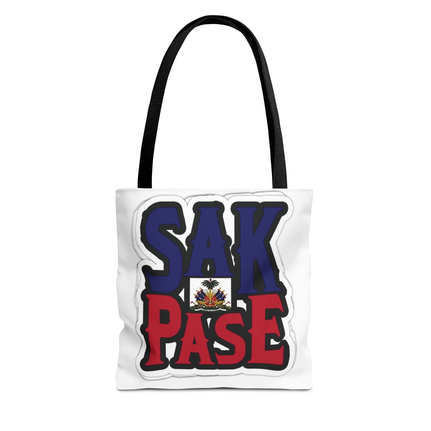 ‘Sak Pase’ Haiti Pride Tote Bag - Stylish & Functional for Daily Use