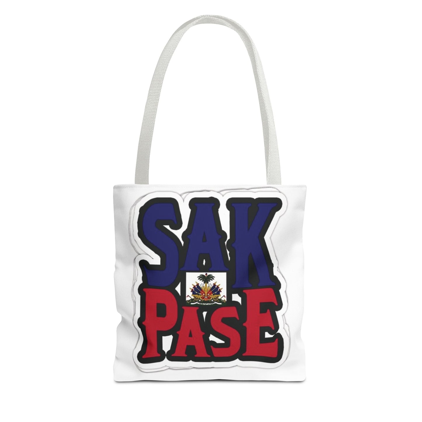 ‘Sak Pase’ Haiti Pride Tote Bag - Stylish & Functional for Daily Use