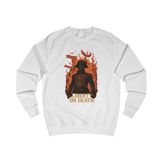 Rebellious Vibes Unisex Sweatshirt, Liberty or Death Hoodie, Certified Perfection Apparel, Gift for Freedom Lovers, Trendy Casual Wear